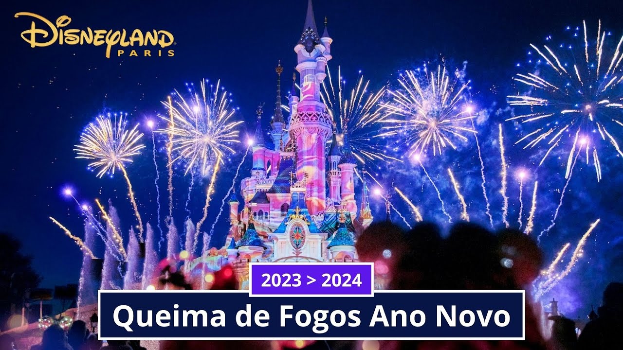 Queima de Fogos de Ano Novo da Disneyland Paris 2023 - 2024