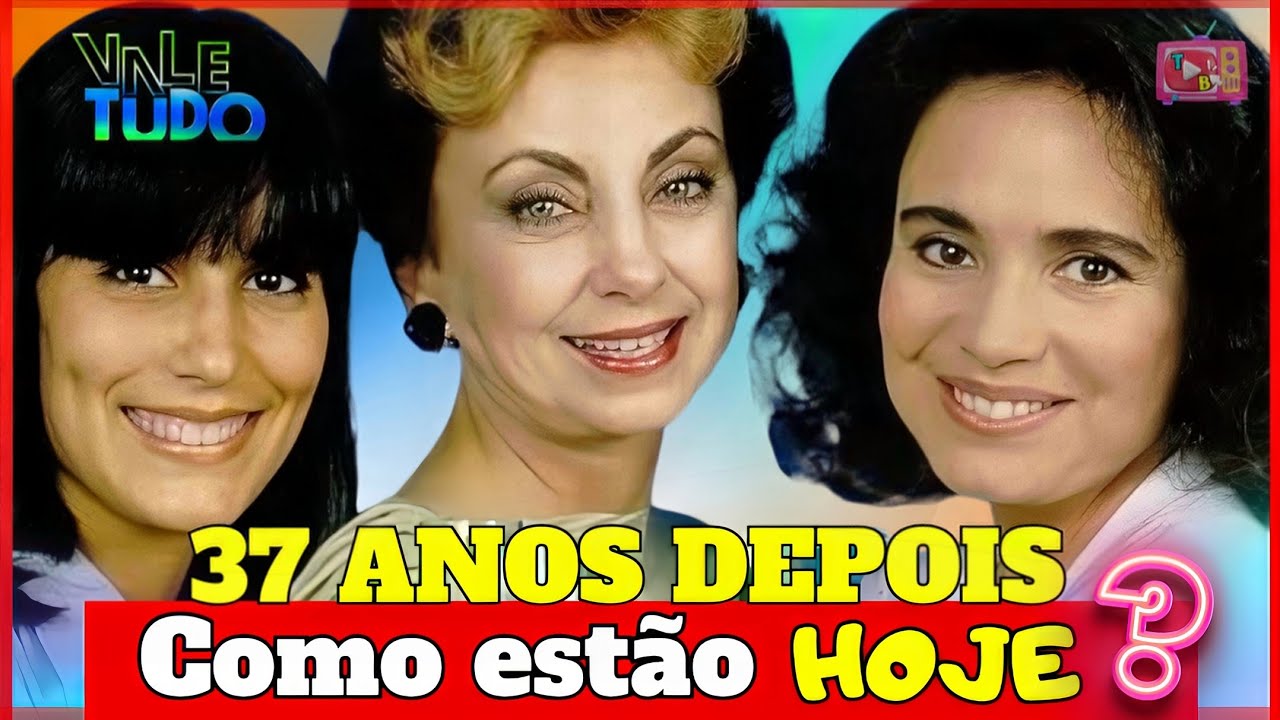 VALE TUDO (1988), 58 ATORES DA NOVELA ATUALMENTE( 2025) com FALECIDOS! #valetudo