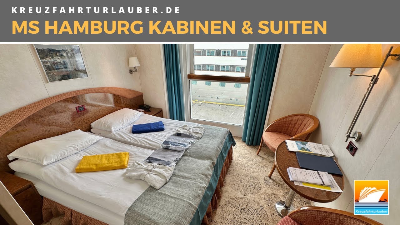 Kabinen auf MS Hamburg im Überblick: Von der Innenkabine bis zur Suite - PLANTOURS KREUZFAHRTEN