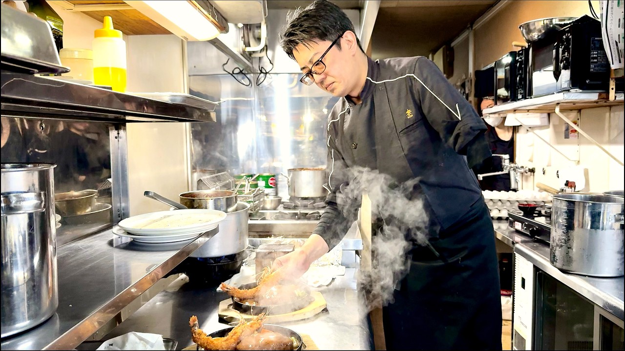 ２７歳で左腕切断した料理人が１日１５０人以上の客を捌くハンバーグ店に１日に密着｜Japanese Street Food