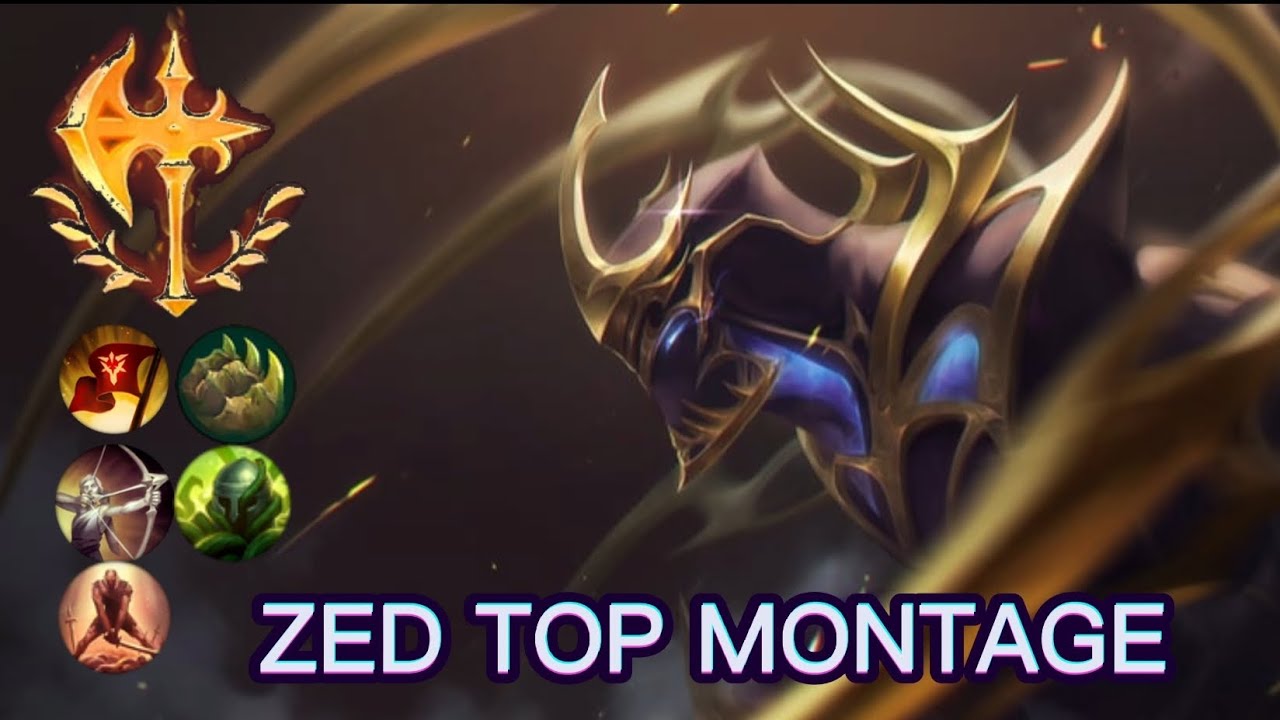 HowIsZedSoEasy Zed Top Montage 2023