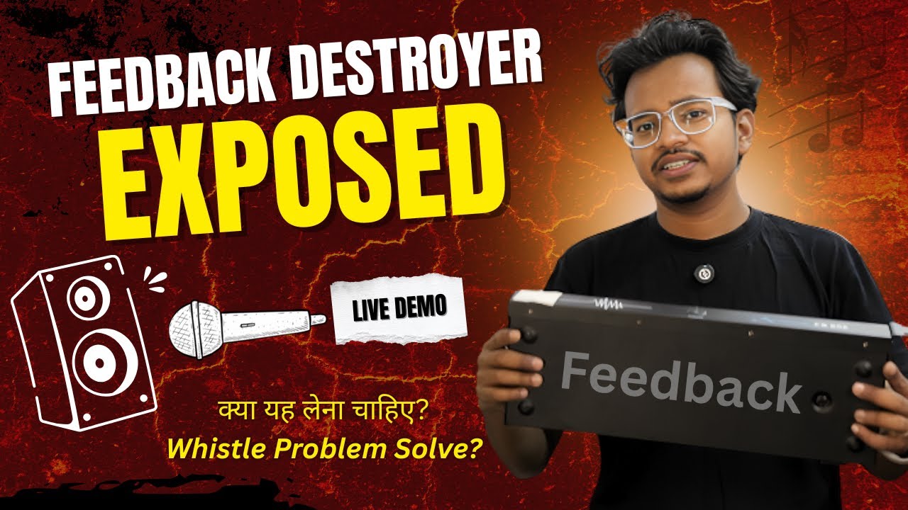 Feedback Suppressor Review in India | How to Use + Sound Test + Is It Worth Buying?