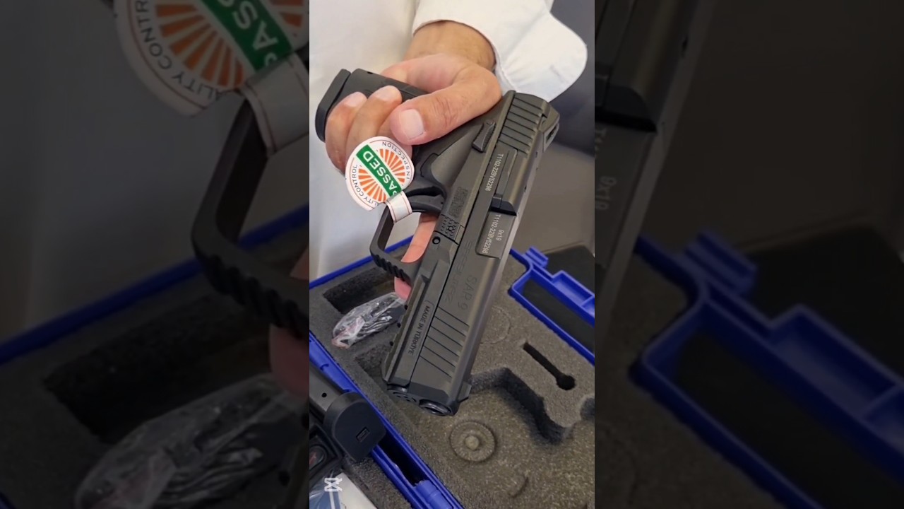 9mm Sarsilmaz SAR 9 Pistol Unboxing. #shorts #9mmpistol