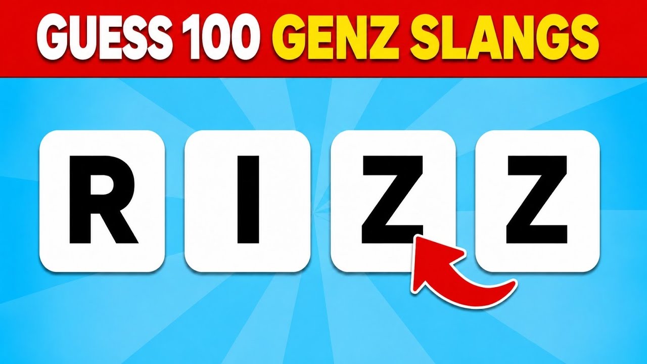 Guess 100 Gen Z Slangs Challenge 😱 | How Many Can You Get Right?