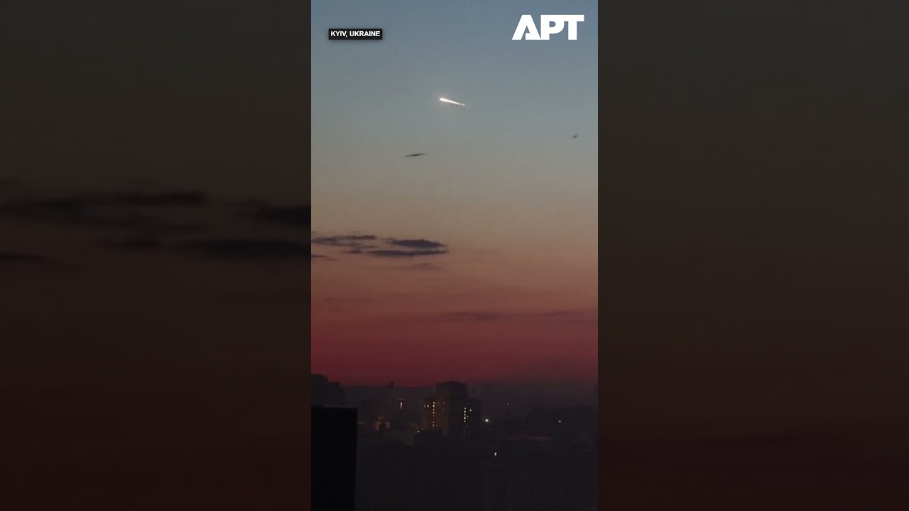 Deadly Russian Missile And Drone Strike Shakes Ukrainian Capital Kyiv | APT