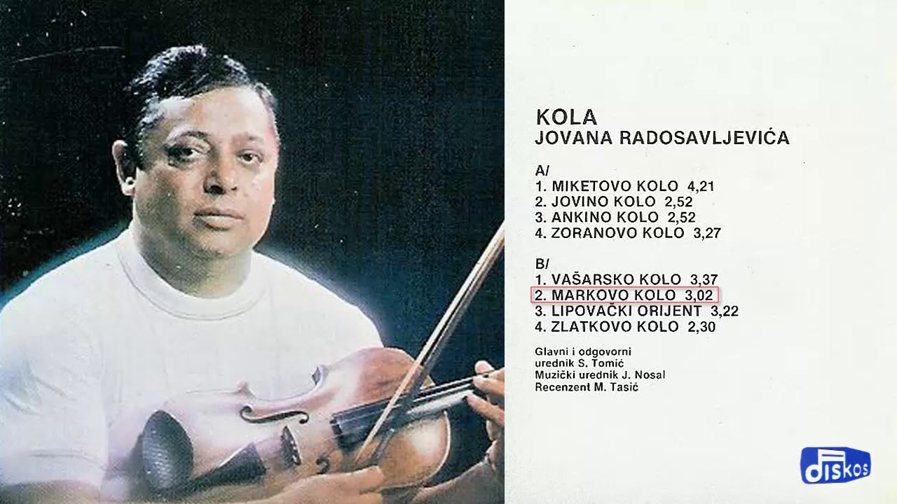 Jovan Radosavljevic - Markovo kolo - (Audio 19820