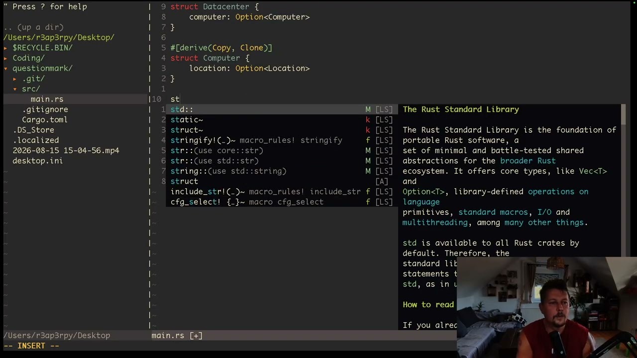 Rust &mdash; оператор ?
