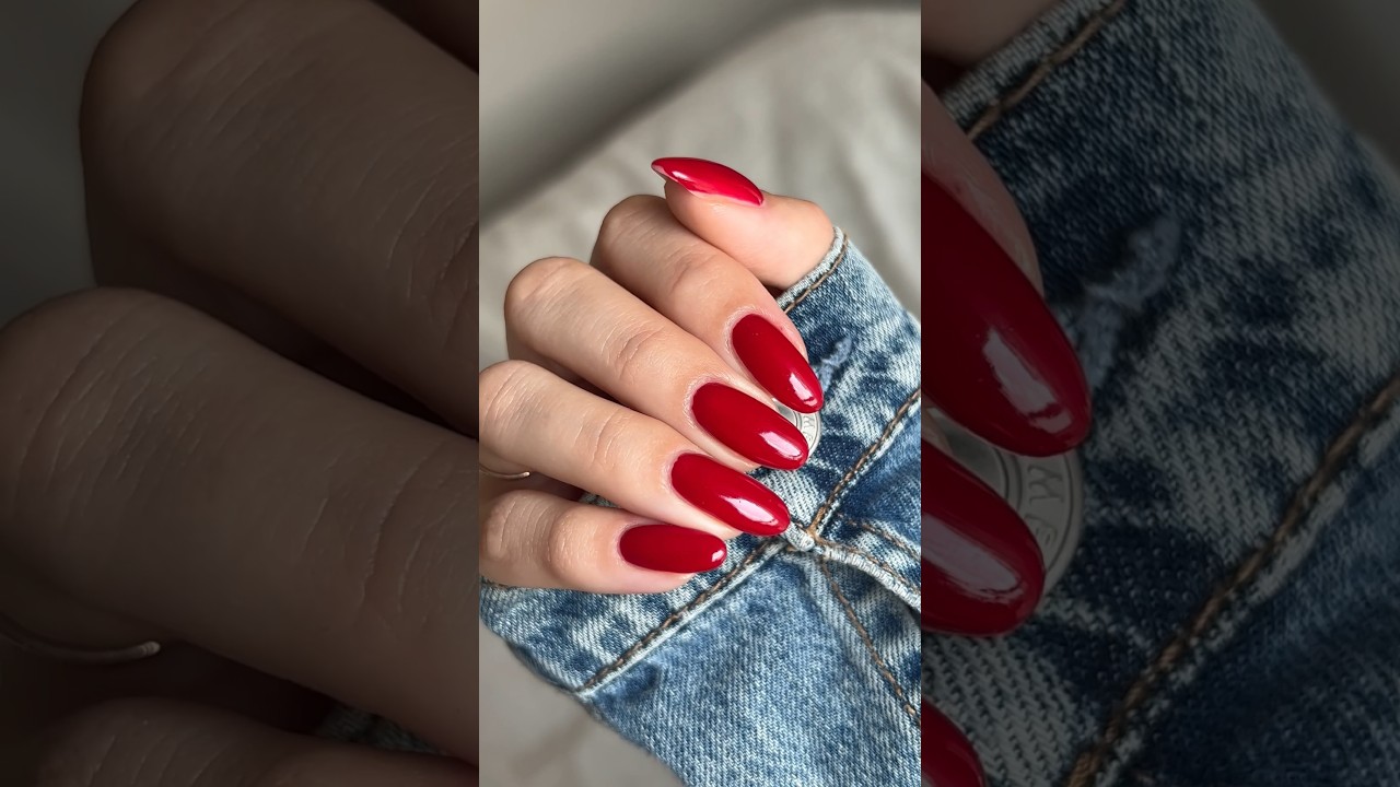 testing the red nail theory 🤭 #diynails #nailsathome #nailtutorial #nailinspo #nailpolish