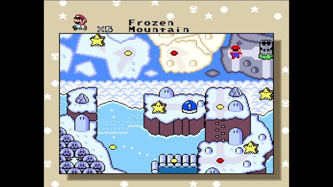 SMW Custom Overworld: The Beaten Path