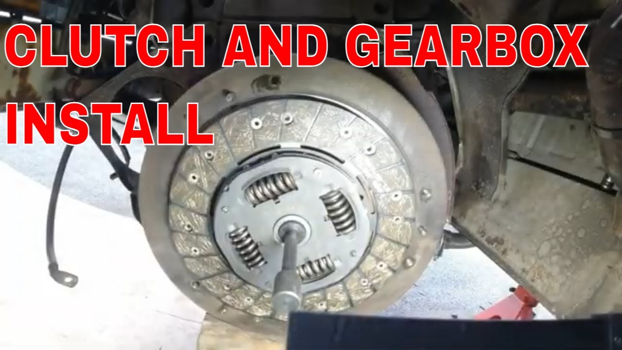 FIAT DUCATO CLUTCH AND GEARBOX INSTALL