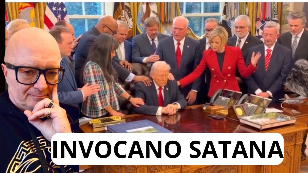 Rito Satanico alla Casa Bianca: Trump Idolatrato come Dio! Solo Satana Pu&ograve; Farlo!