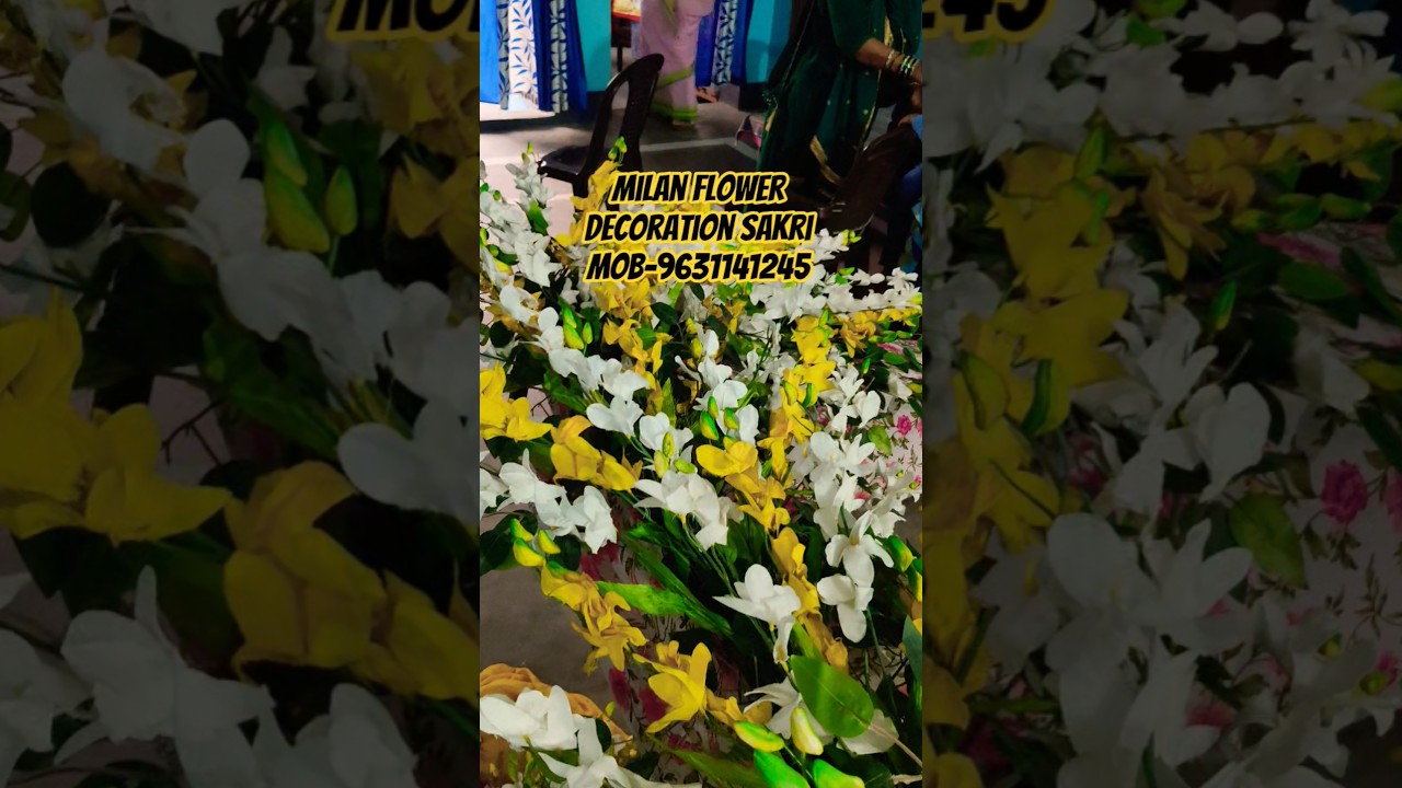 Milan flower decoration sakri 
