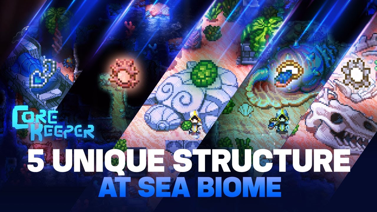 Core Keeper | 5 Unique Structure Location and Item (Sunken Sea)