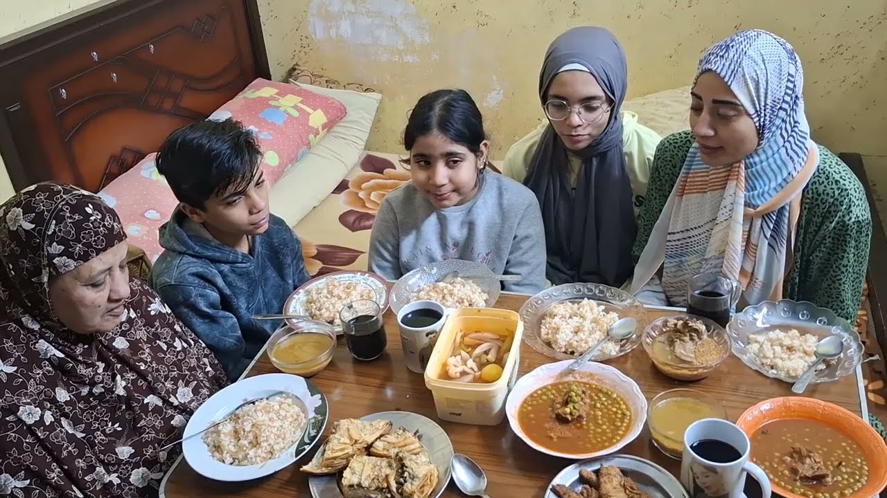 تعالوا شوفوا فطرنا تاني يوم رمضان واي سبب عدم نزول فيديوهات لينا