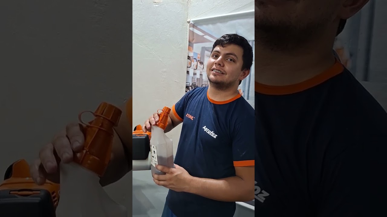 Roçadeira  sthl  do meu  cunhado   Gerson 