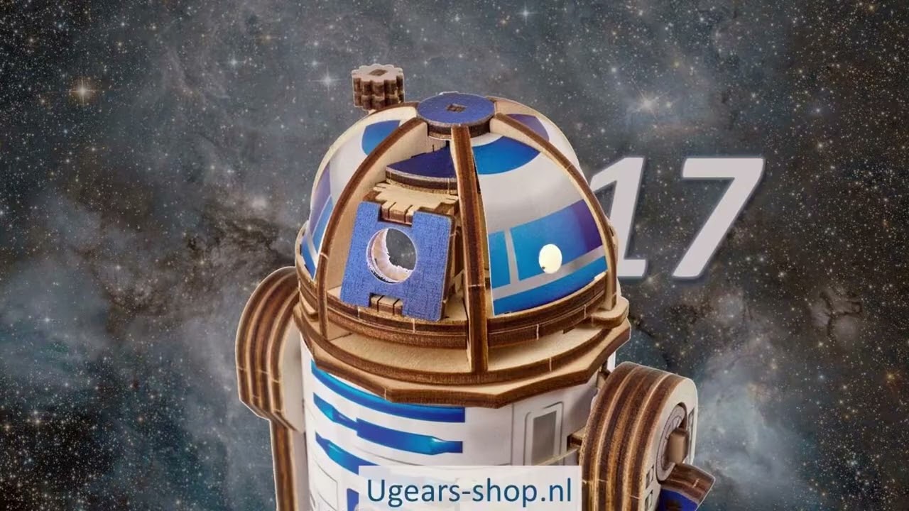 R2-D2 Star Wars montage video door Ben Kort Ugears NL