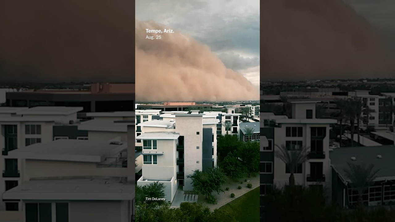 Wall of Dust Sweeps Through Arizona