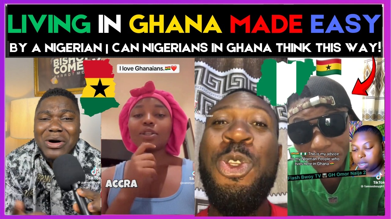 🇬🇭🇳🇬 HOW A NIGERIAN MADE LIVING IN GHANA EASY, CAN ALL NIGERIANS IN GHANA THINK THIS WAY | KammaDyn