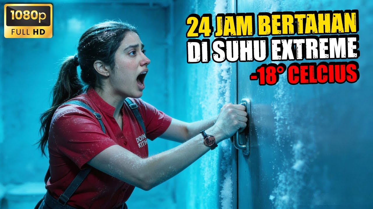Terjebak Di Ruangan Pendingin -18° ‼️ Wanita Ini Harus Bertahan Sampai Toko Kembali Buka !! 