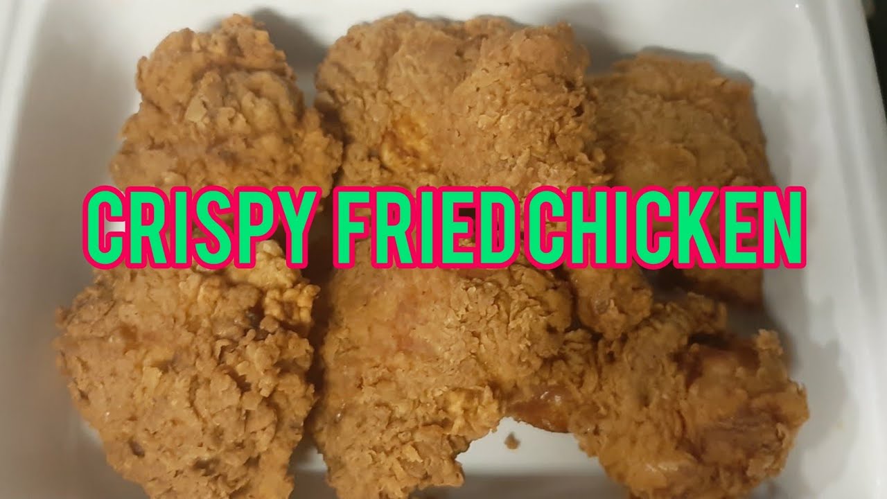 Crispy Crunchy Fried Chicken and its Breading Mix||How to make Basic fried chicken