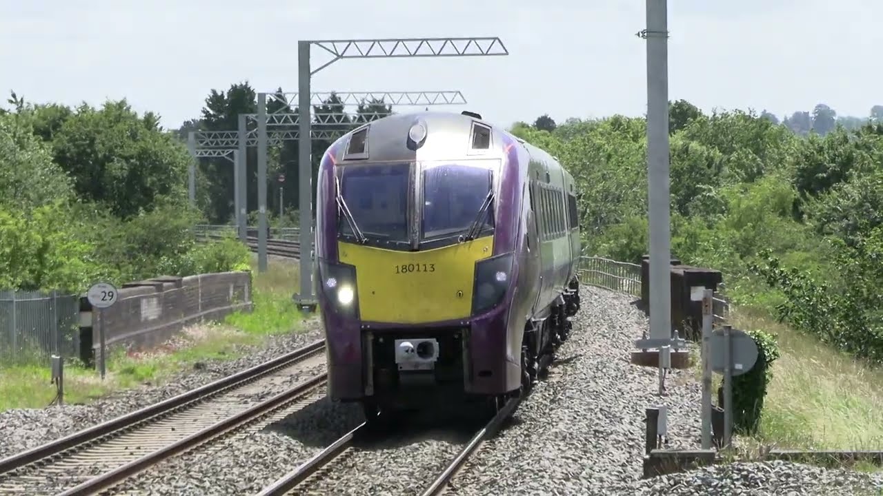 Trains at Market Harborough Station - Fri 10th June 2022 - 13:00-15:30