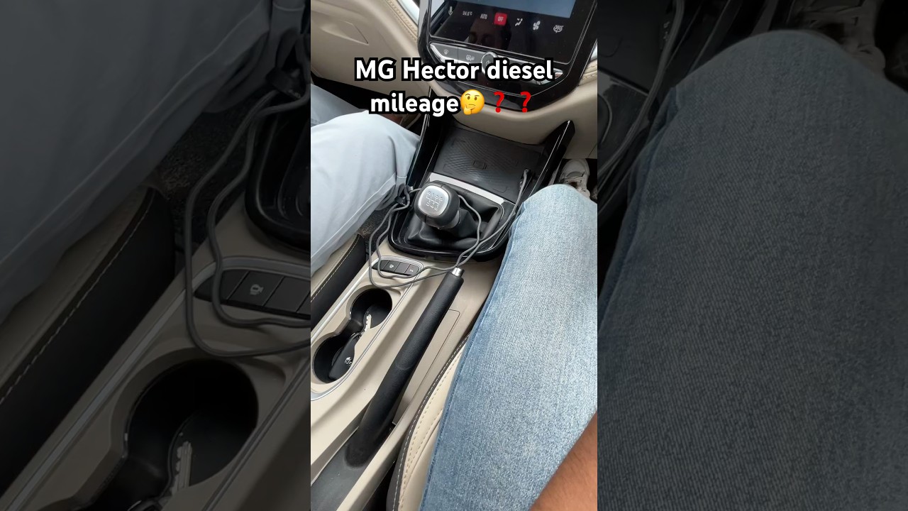 MG Hector diesel mileage🤔⛽️kitna deti hai MG Hector ❓#mg #hector#diesel #automobile #manual#scorpio