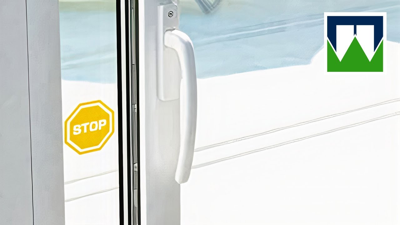 Terasos durų Plastimet Nature HST furnitūros savybės ir privalumai. HAUTAU ATRIUM® safety stop.
