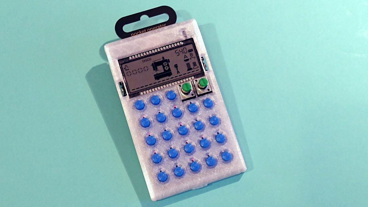 Kleingedruckt Design Pocket Operator Case
