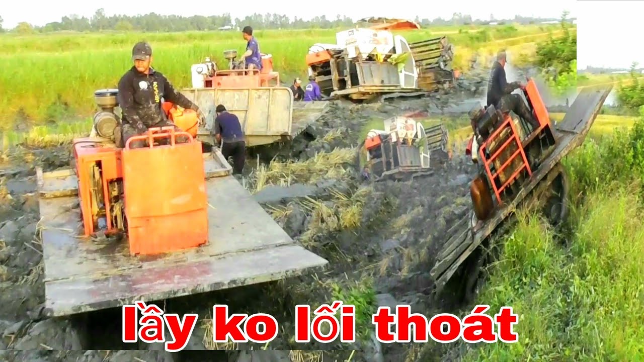 XEM CẢNH TIẾP THEO KUBOTA DC105X CÙNG MÁY KÉO LẦY CẢ NGÀY CHƯA LÊN