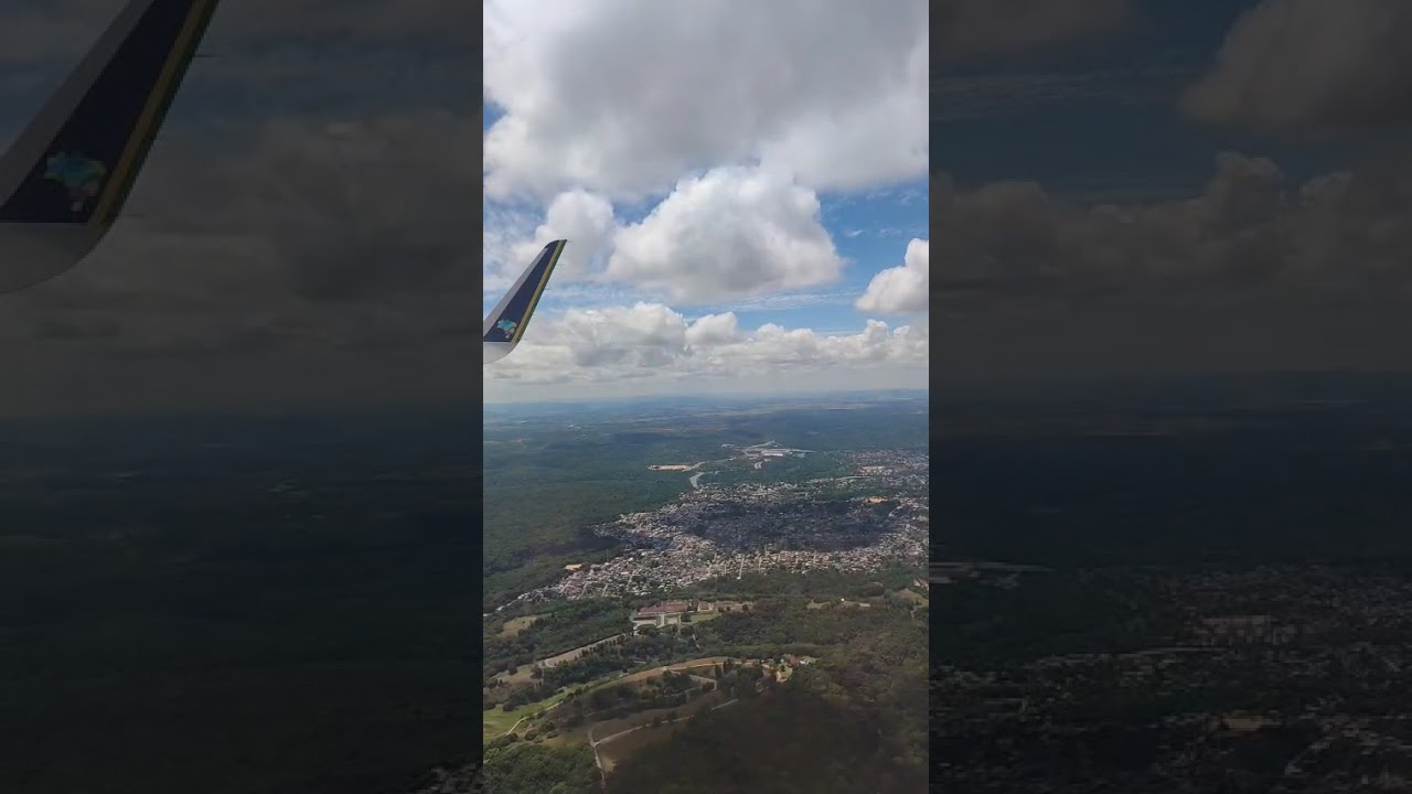 Pouso no aeroporto de Recife 