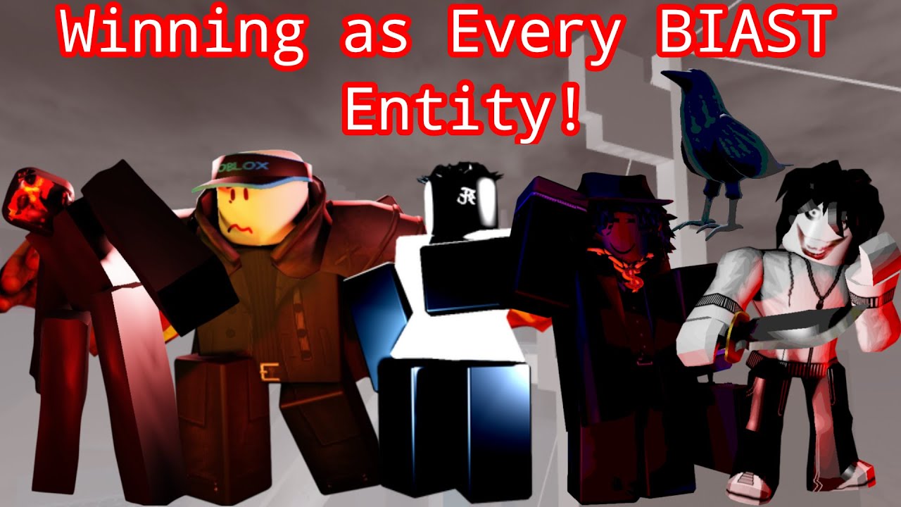 Winning as every BIAST Entity!(+Crow&Jeff) | Roblox Break in and Steal Thingz