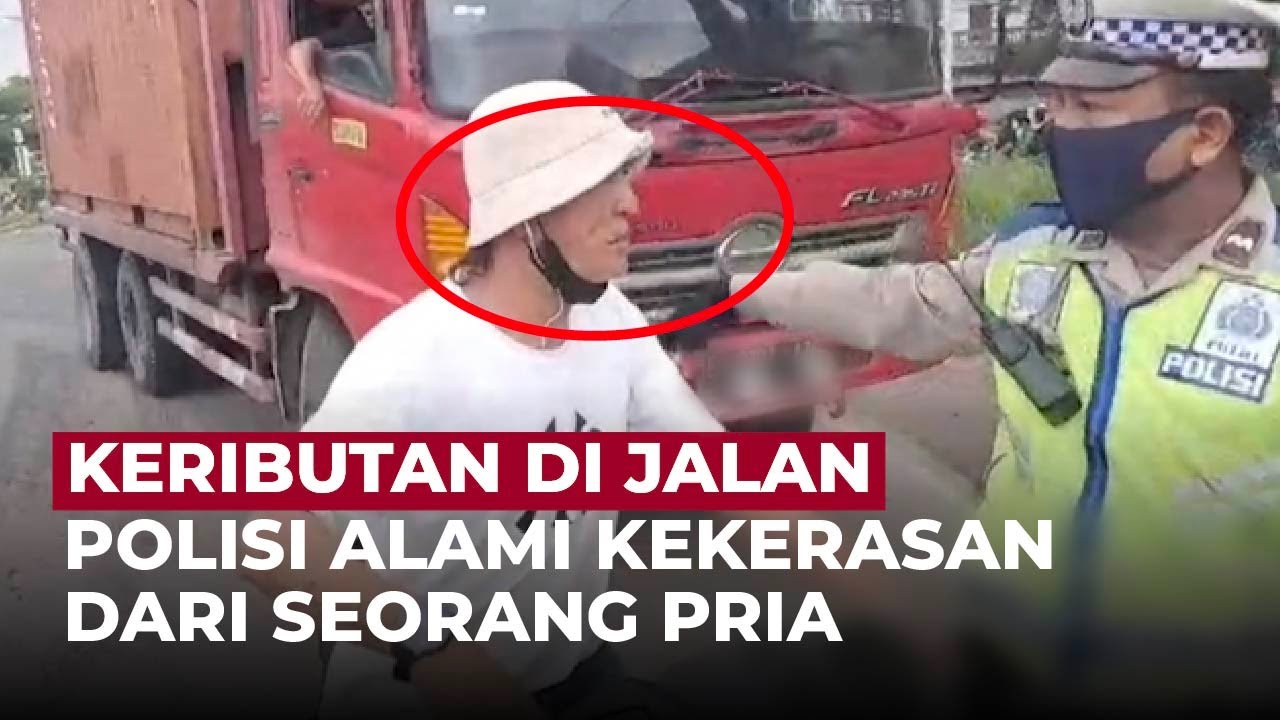 Tak Terima Dilarang, Pria Ngaku Mantan Brimob Serang Anggota Satlantas Palembang | OneNews Update