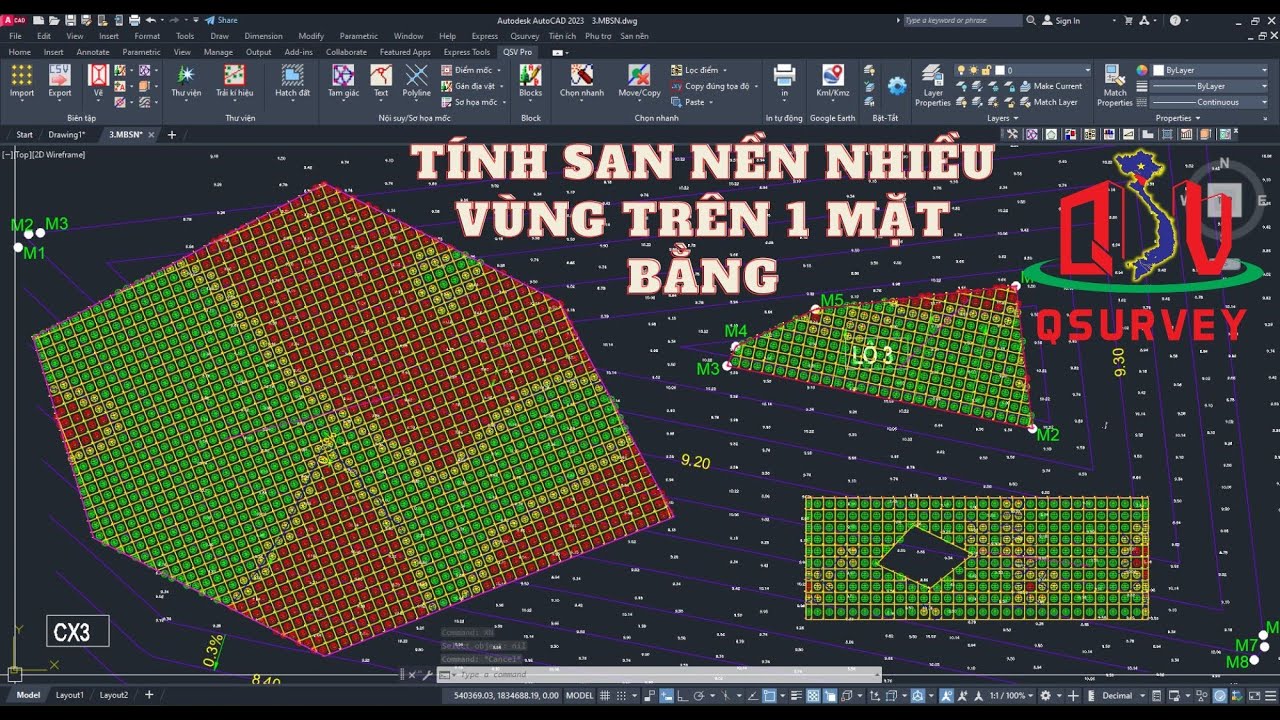 🌎 SAN NỀN NHIỀU VÙNG TRÊN MẶT BẰNG  - THÊM ĐỨT GÃY ĐỊA HÌNH VÀO MÔ HÌNH TỰ NHIÊN