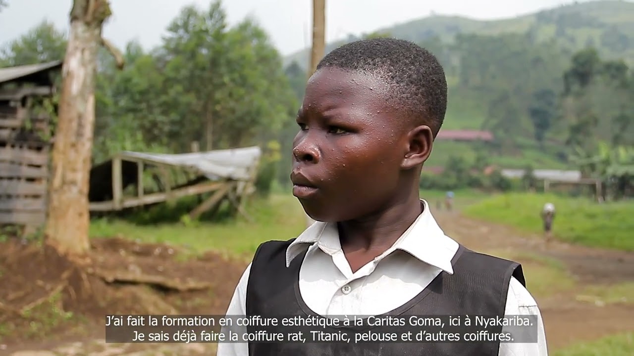 Jury et remise officielle des kits de sortie aux jeunes formés en métiers par la Caritas Goma