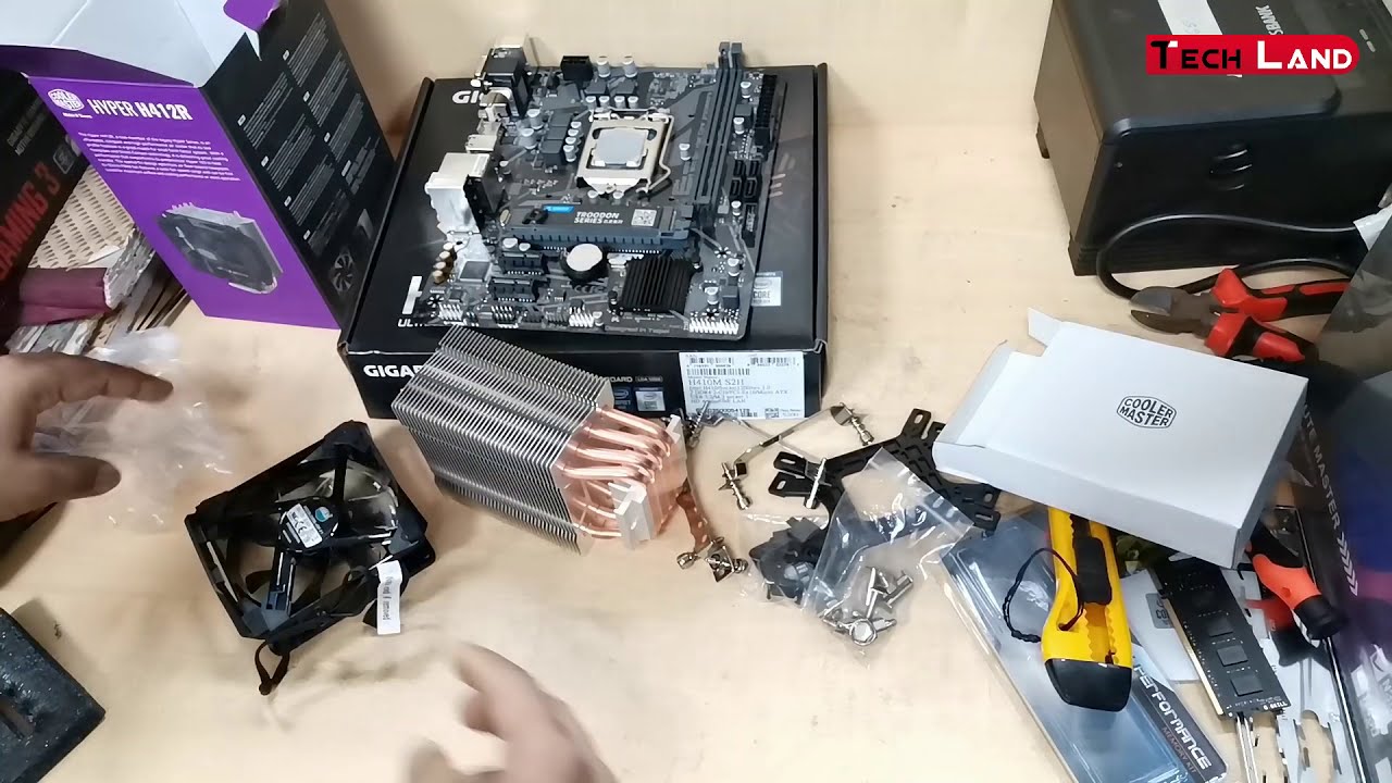 How To complete Install Cooler Master Hyper H412R  | Tech Land