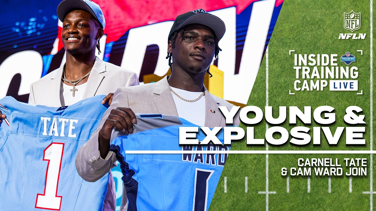 The Titans 1st round picks are ready to make noise 🗣️ | Inside Training Camp