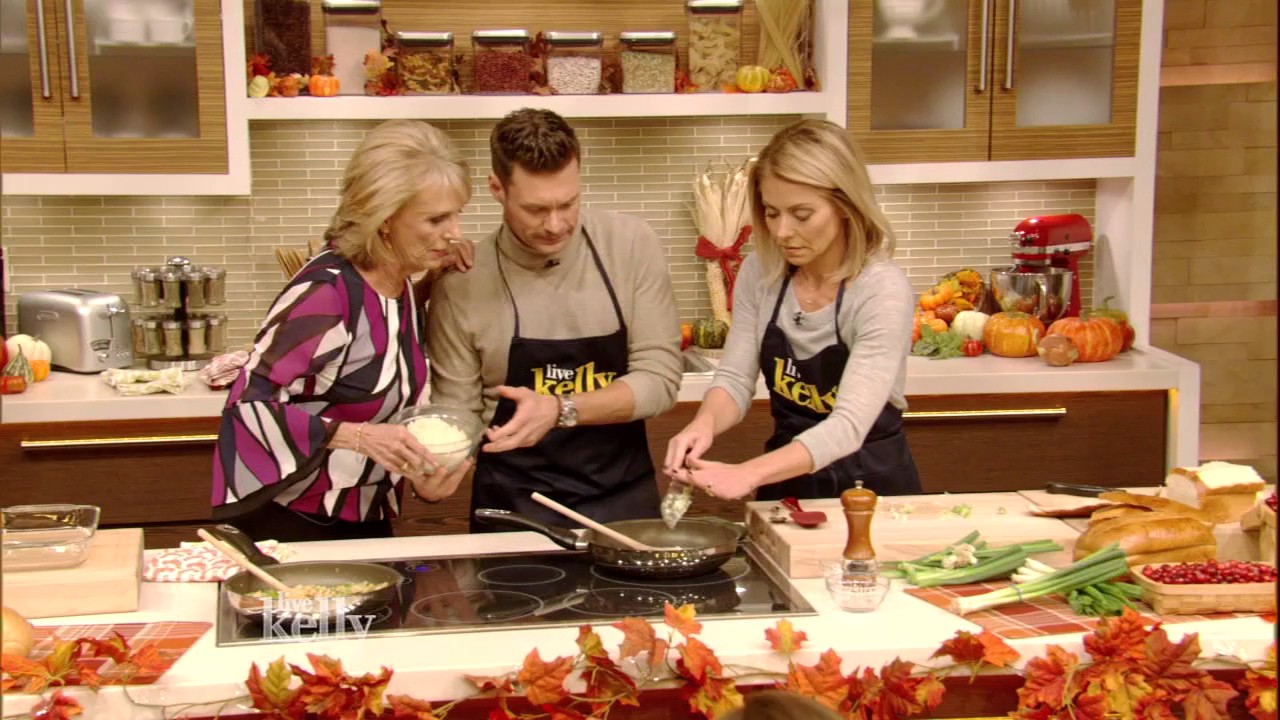 Ryan Seacrest's Mom Makes Oyster Casserole