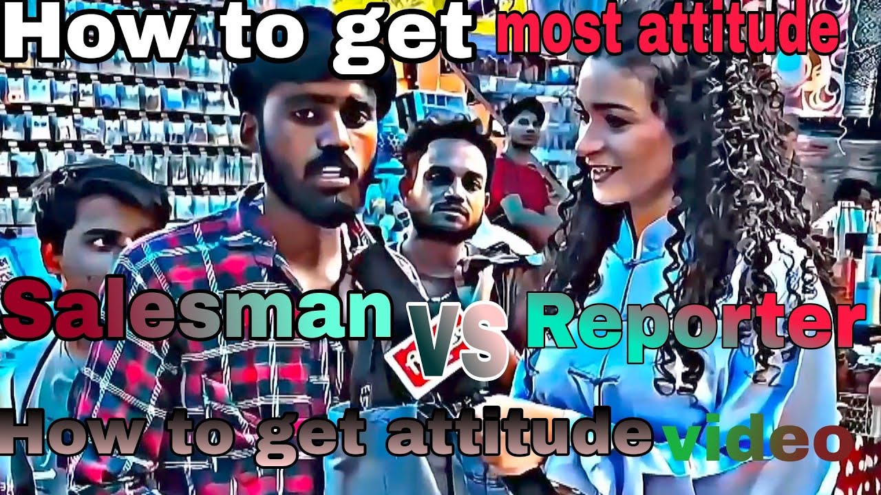Monaki777 🥺🥺salesman vs reporter How to get attitudevideo#youtubeshorts#youtubeattitude#youtubeindia