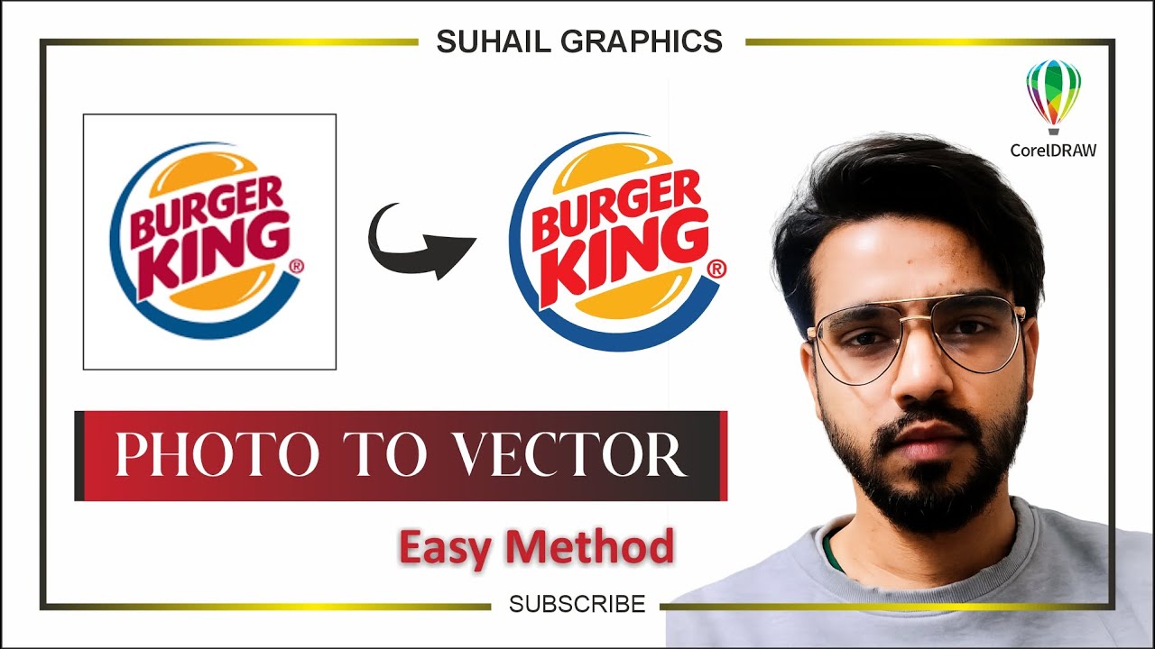 Image to Vector in CorelDRAW: Sirf 2 Minute me! (Step by Step Hindi Tutorial)