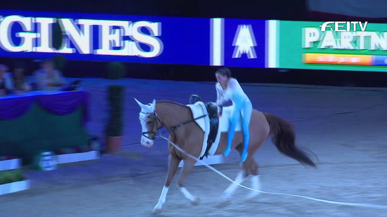 FEI World Cup™ Vaulting 2014/15 - Leipzig - Top 3 Female