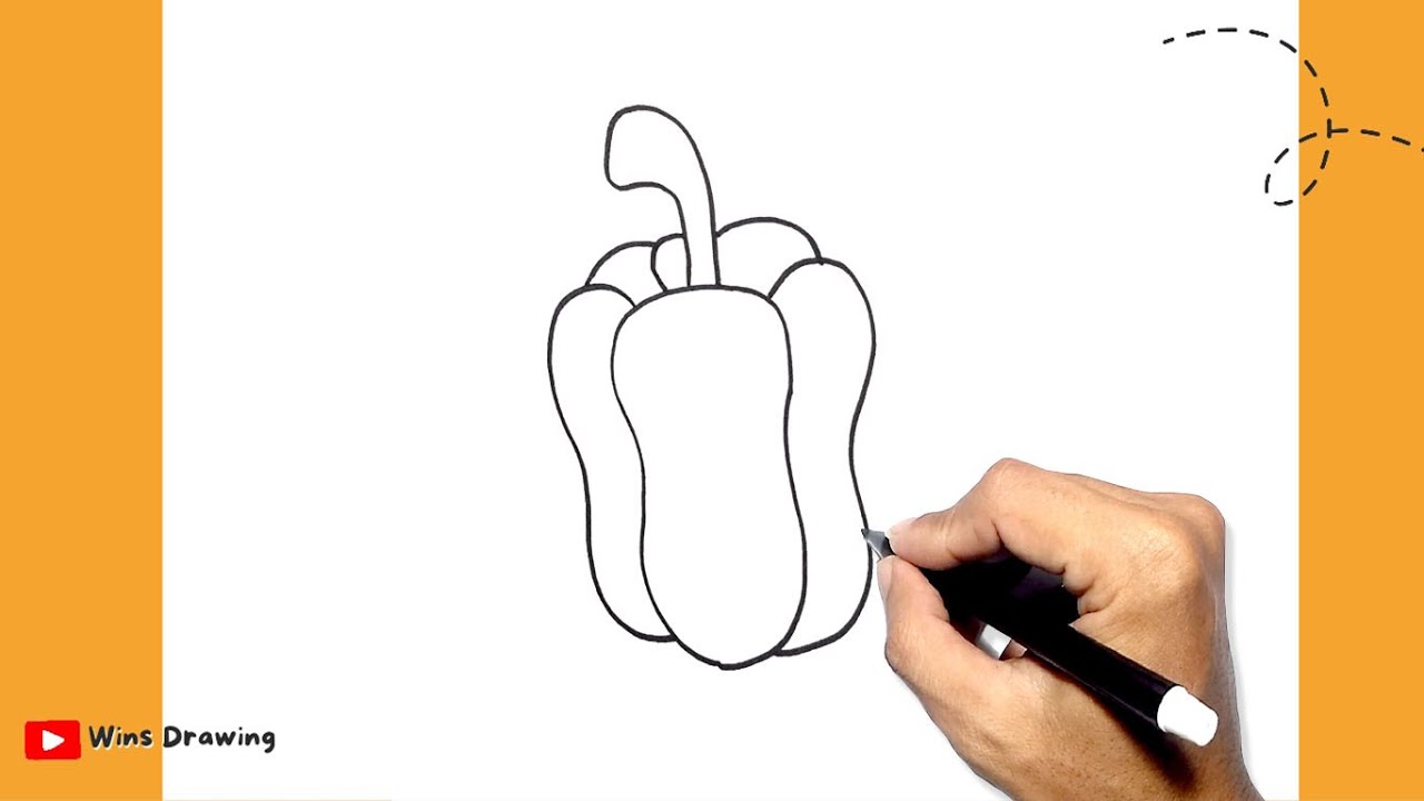 How to Draw Bell Pepper