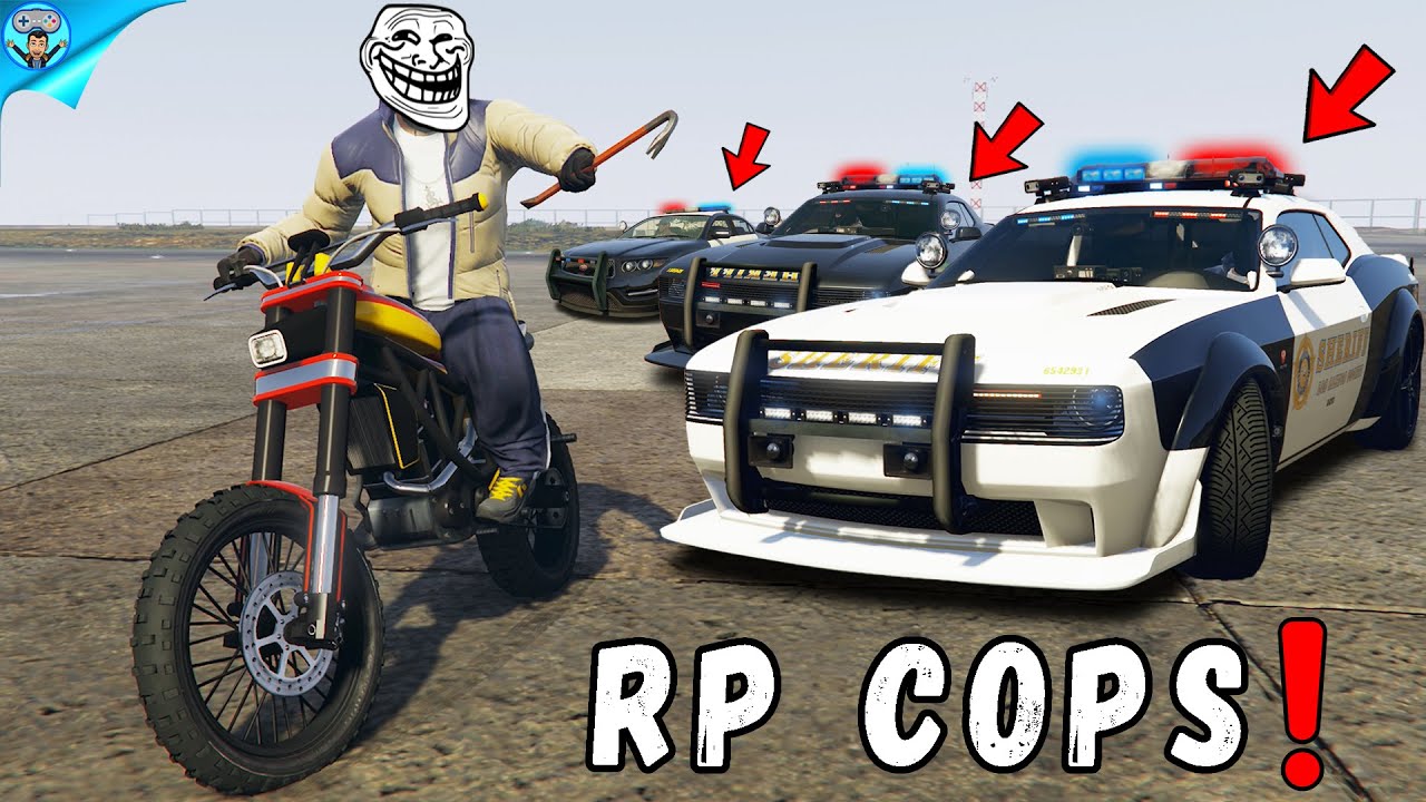 RP Cops подвергаются троллингу в GTA Online!