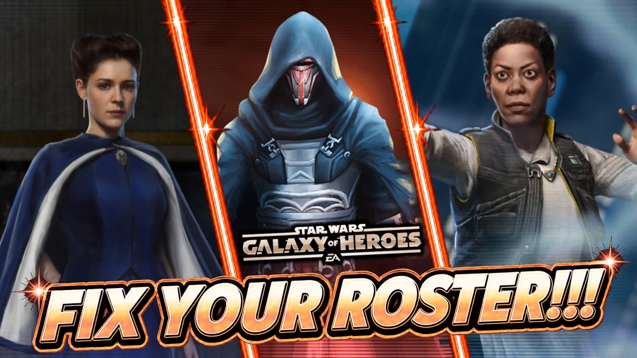 5 команд, которые спасут ваш &laquo;убитый&raquo; ростер в Star Wars: Galaxy of Heroes!!!