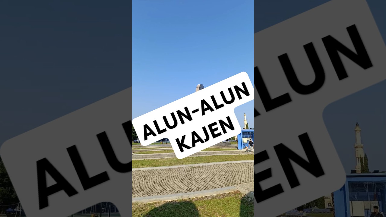 SUASANA ALUN-ALUN KAJEN, KABUPATEN PEKALONGAN #pekalongan #kajen #jalanjalan #pekalonganhits