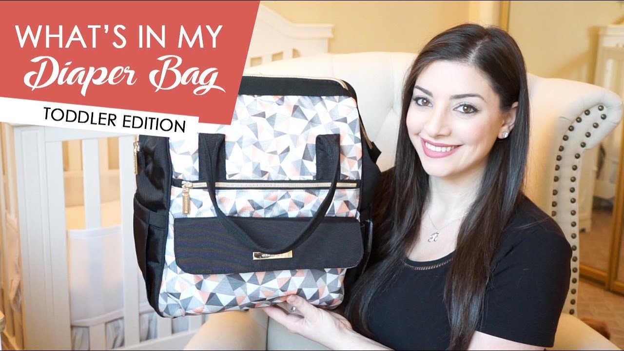 WHAT'S IN MY DIAPER BAG | TODDLER EDITION