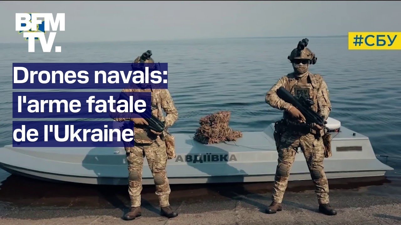 Drones navals: l'arme fatale de l'Ukraine