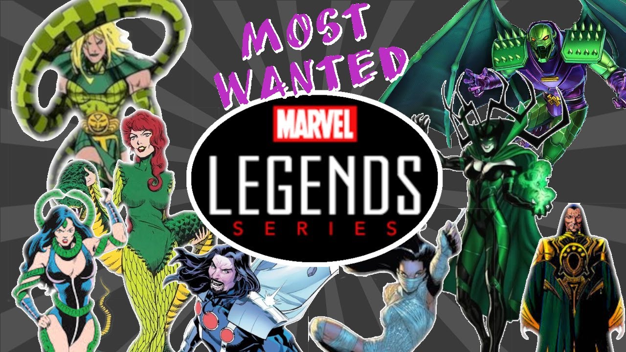 Most Wanted Comic Marvel Legends Hasbro Action Figures