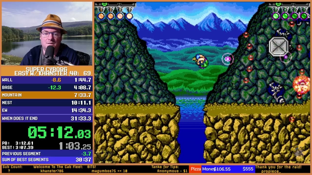 Super Cyborg - Easy 2P w/ Khanster786 (40 lives code) 30:48