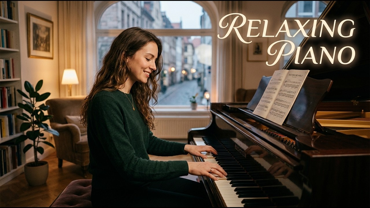 Peaceful Piano 24/7 – Study, Focus & Calm Ambience