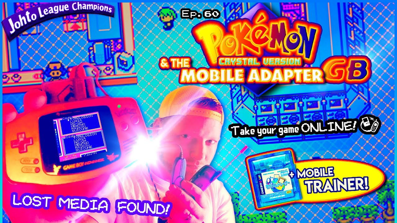 Все покемоны всех времен #60: Pokémon Crystal и мобильный адаптер GB ~ НАЙДЕНЫ УТРАЧЕННЫЕ НОСИТЕЛ...